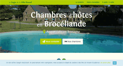 Desktop Screenshot of cap-broceliande.com